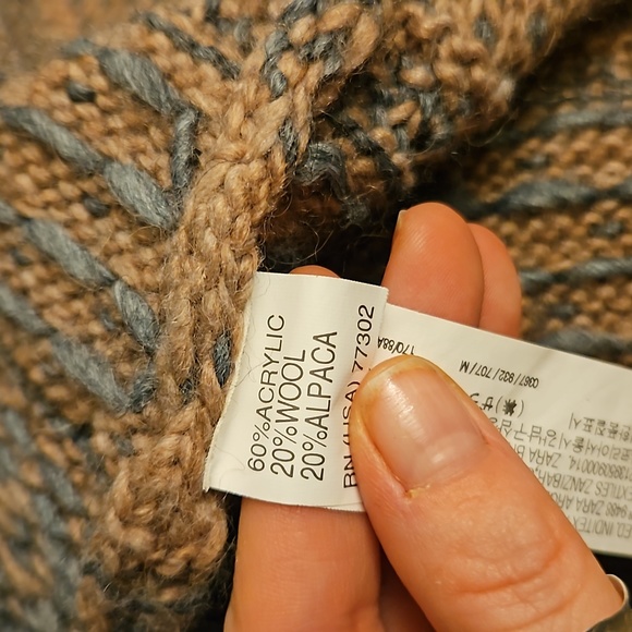 Alpaca wool Zaraknit sweater - Picture 4 of 4